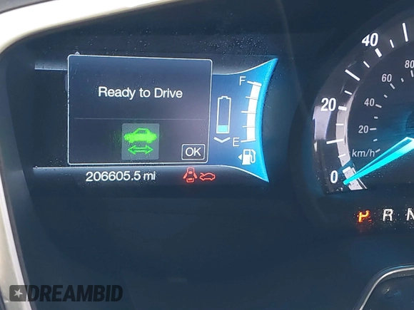 2014 Ford Fusion SE Hybrid with VIN 3FA6P0LU8ER283409, listed as a IAAI auction lot 40984629 with 206,605 mi miles. Bid and sale history available at carsss.com. Image 15.