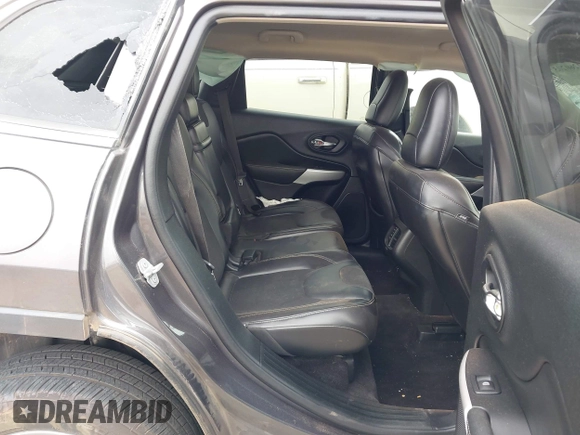 2018 Jeep Cherokee Latitude Plus with VIN 1C4PJLLX7JD524181, listed as a IAAI auction lot 42260205 with Not provided miles and . Bid and sale history available at DreamBid. Image 8.
