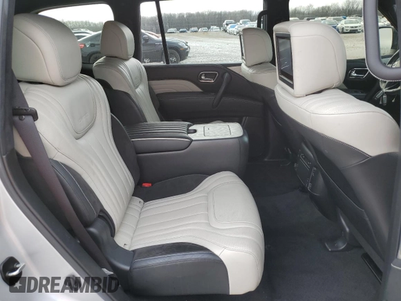 2019 Infiniti QX80 LUXE with VIN JN8AZ2NE1K9230269, listed as a Copart auction lot 39197074 with 97,573 mi miles. Bid and sale history available at carsss.com. Image 11.