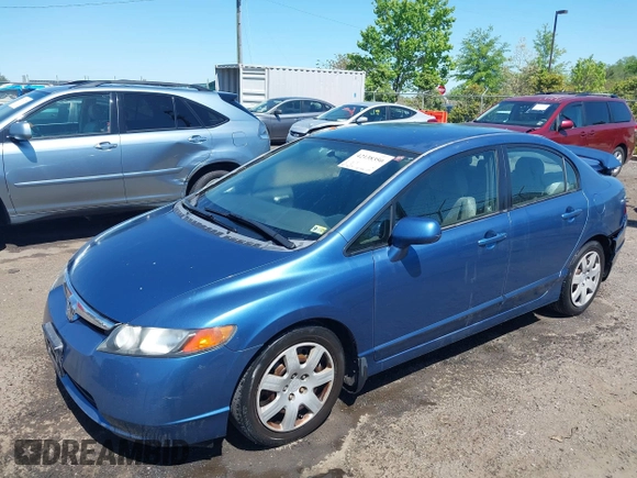 2006 Honda Civic LX with VIN JHMFA16586S000128, listed as a IAAI auction lot 42138350 with 127,253 mi miles and . Bid and sale history available at DreamBid. Image 17.