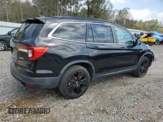 2021 Honda Pilot Special Edition with VIN 5FNYF6H25MB017913, listed as a Copart auction lot 51082845 with 50,257 mi miles and Salvage Title. Bid and sale history available at carsss.com. Image 3.