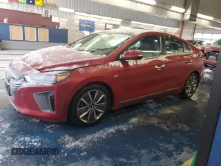 2019 Hyundai Ioniq Limited z VIN KMHC05LCXKU112134, wystawiony jako Copart lot #44571435 z przebiegiem 89 210 mil mil oraz Szkoda całkowita • Salvage title. Historia ofert i sprzedaży dostępna na DreamBid. Obrazek 1.