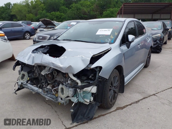 2016 Subaru WRX with VIN JF1VA1B6XG9834590, listed as a IAAI auction lot 42148646 with 1 mi miles. Bid and sale history available at carsss.com. Image 6.