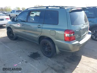 2004 Toyota Highlander with VIN JTEEP21A340048257, listed as a IAAI auction lot 41940474 with 255,423 mi miles. Bid and sale history available at carsss.com. Image 3.