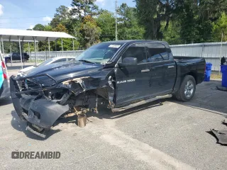 2012 Ram 1500 Express with VIN 1C6RD7KT6CS184064, listed as a Copart auction lot 57456665 with 255,620 mi miles and Salvage title. Bid and sale history available at DreamBid. Image 1.