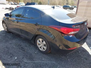 2016 Hyundai Elantra SE with VIN 5NPDH4AE4GH756150, listed as a IAAI auction lot 41600344 with 119,367 mi miles. Bid and sale history available at carsss.com. Image 3.