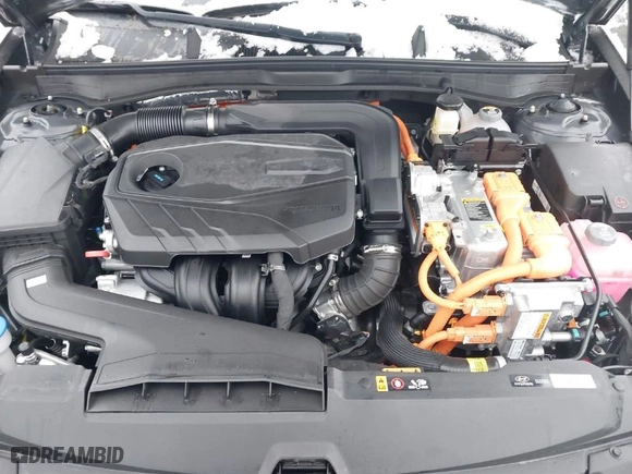 2023 Hyundai Sonata Hybrid SEL with VIN KMHL34JJ0PA082993, listed as a IAAI auction lot 41496947 with 11,734 mi miles. Bid and sale history available at carsss.com. Image 10.