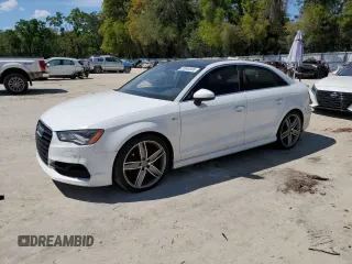 2016 Audi A3 2.0T Premium Plus with VIN WAUJ8GFF7G1024704, listed as a Copart auction lot 50604595 with 101,319 mi miles and Salvage Title. Bid and sale history available at carsss.com. Image 1.