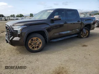 2023 Toyota Tundra Limited with VIN 5TFJA5DB1PX121888, listed as a Copart auction lot 59957125 with 27,562 mi miles and Salvage title. Bid and sale history available at DreamBid. Image 1.