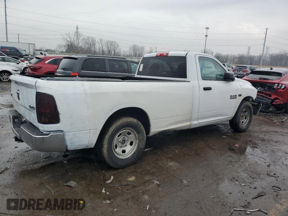 2017 Ram 1500 Tradesman with VIN 3C6JR6DGXHG504669, listed as a Copart auction lot 43738545 with 151,853 mi miles and Clean title. Bid and sale history available at DreamBid. Image 3.