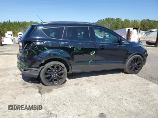 2017 Ford Escape Titanium with VIN 1FMCU0J93HUE84535, listed as a Copart auction lot 48172295 with 92,973 mi miles and Salvage Title. Bid and sale history available at carsss.com. Image 3.