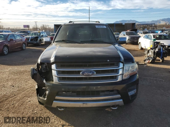 2015 Ford Expedition Max Platinum with VIN 1FMJK1MT5FEF01675, listed as a Copart auction lot 43652355 with 159,697 mi miles and Salvage title. Bid and sale history available at DreamBid. Image 5.