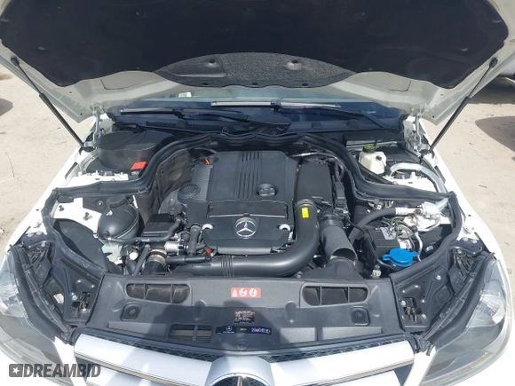 2012 Mercedes-Benz C-Class C 250 with VIN WDDGJ4HB0CF808400, listed as a IAAI auction lot 41599978 with 61,326 mi miles. Bid and sale history available at carsss.com. Image 10.