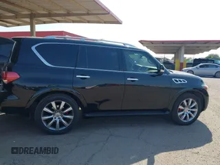 2012 Infiniti QX56 7-passenger with VIN JN8AZ2NF8C9518509, listed as a IAAI auction lot 42732292 with 165,844 mi miles and . Bid and sale history available at DreamBid. Image 13.