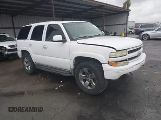 2002 Chevrolet Tahoe Z71 with VIN 1GNEK13Z22R234274, listed as a IAAI auction lot 41543866 with 191,848 mi miles. Bid and sale history available at carsss.com. Image 1.