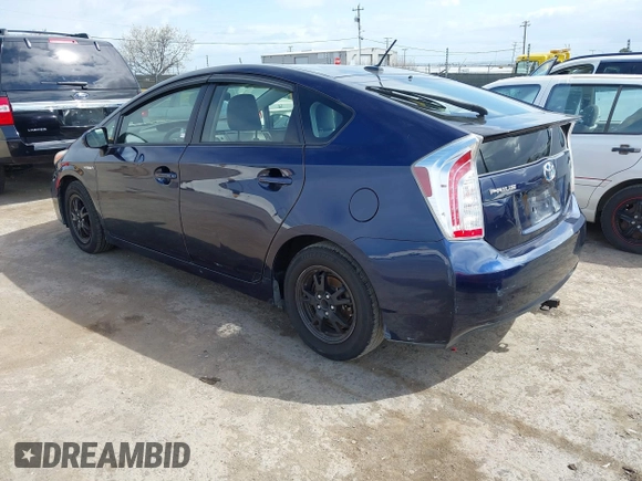2015 Toyota Prius Four with VIN JTDKN3DU4F0443298, listed as a IAAI auction lot 41896720 with 288,809 mi miles and . Bid and sale history available at carsss.com. Image 3.