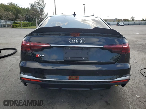 2023 Audi S4 Premium Plus z VIN WAUB4AF41PA015735, wystawiony jako Copart lot #51741625 z przebiegiem 14 510 mil mil oraz Nie do naprawy • Non repairable. Historia ofert i sprzedaży dostępna na DreamBid. Obrazek 6.