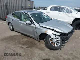 2017 Infiniti Q50 Premium z VIN JN1EV7AP5HM731123, wystawiony jako IAAI lot #41795396 z przebiegiem 151 948 mil mil oraz . Historia ofert i sprzedaży dostępna na DreamBid. Obrazek 1.
