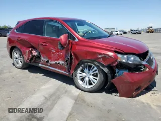 2010 Lexus RX 450h with VIN JTJZB1BA5A2400054, listed as a Copart auction lot 63348865 with 177,153 mi miles and Salvage title. Bid and sale history available at DreamBid. Image 4.
