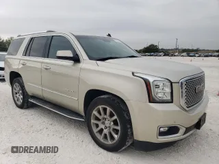 2015 GMC Yukon Denali with VIN 1GKS1CKJ1FR147336, listed as a Copart auction lot 76024034 with 139,868 mi miles and Clean Title. Bid and sale history available at carsss.com. Image 4.