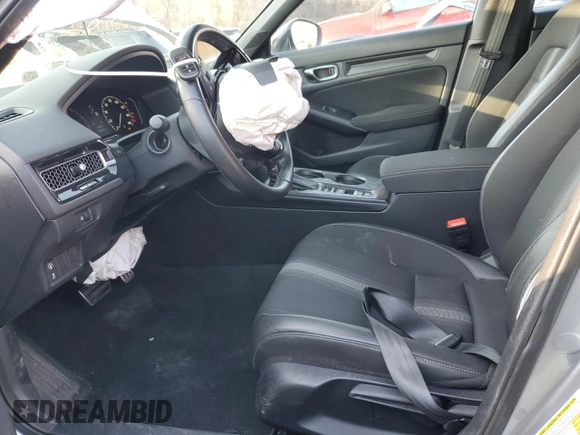 2023 Honda Civic Sport with VIN 19XFL2H80PE004879, listed as a Copart auction lot 49719945 with 22,958 mi miles and Salvage Title. Bid and sale history available at DreamBid. Image 7.