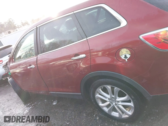 2012 Mazda CX-9 Grand Touring with VIN JM3TB3DV8C0335114, listed as a IAAI auction lot 41245872 with 148,522 mi miles. Bid and sale history available at carsss.com. Image 15.