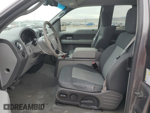 2007 Ford F-150 XL with VIN 1FTPX12527FA15454, listed as a Copart auction lot 50550525 with 91,189 mi miles and Salvage Title. Bid and sale history available at DreamBid. Image 7.