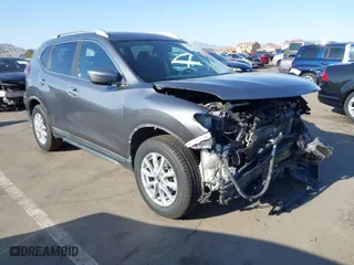2018 Nissan Rogue SV with VIN KNMAT2MVXJP555608, listed as a IAAI auction lot 41980026 with 127,909 mi miles. Bid and sale history available at carsss.com. Image 1.