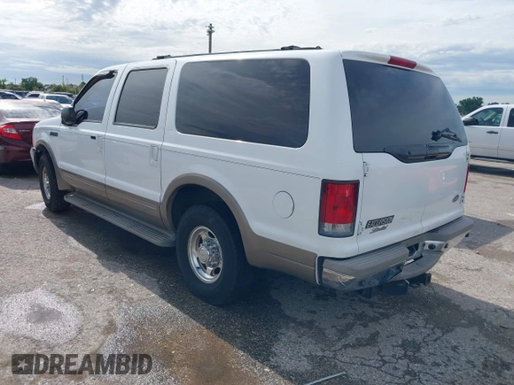 2001 Ford Excursion Limited с VIN 1FMNU42L91EC54752, выставлен на аукционе IAAI как лот 42490476 с пробегом 180 533 миль миль и . История ставок и продаж доступна на DreamBid. Изображение 3.