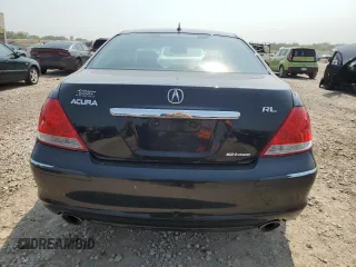 2006 Acura RL with VIN JH4KB16586C003133, listed as a Copart auction lot 63238494 with 228,039 mi miles and Salvage Title. Bid and sale history available at DreamBid. Image 6.