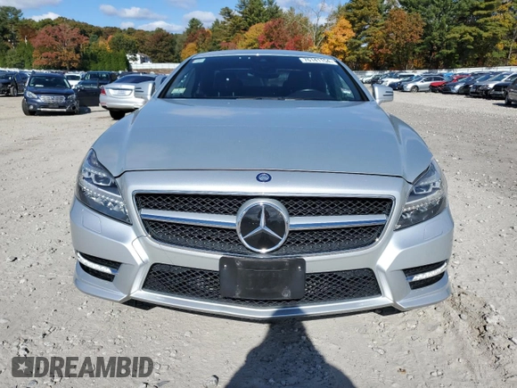 2014 Mercedes-Benz CLS-Class CLS 550 with VIN WDDLJ9BB1EA098265, listed as a Copart auction lot 76141154 with 76,715 mi miles and Clean Title. Bid and sale history available at carsss.com. Image 5.