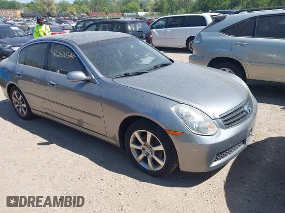 2005 Infiniti G35 with VIN JNKCV51F45M302324, listed as a IAAI auction lot 42242522 with 136,178 mi miles and . Bid and sale history available at DreamBid. Image 1.