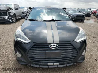 2014 Hyundai Veloster Turbo with VIN KMHTC6AE8EU189428, listed as a Copart auction lot 51145915 with 0 mi miles and Clean Title. Bid and sale history available at carsss.com. Image 5.