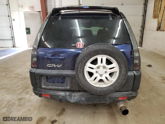 2003 Honda CR-V EX with VIN JHLRD77863C017102, listed as a Copart auction lot 87749975 with 195,196 mi miles and Salvage Title. Bid and sale history available at carsss.com. Image 6.