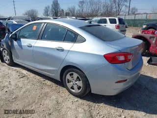 2017 Chevrolet Cruze LS with VIN 1G1BC5SMXH7133938, listed as a IAAI auction lot 41768471 with 1 mi miles. Bid and sale history available at carsss.com. Image 3.