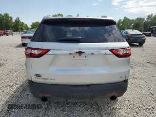 2018 Chevrolet Traverse LT Cloth with VIN 1GNEVGKW4JJ260888, listed as a Copart auction lot 65839334 with 131,692 mi miles and Salvage Title. Bid and sale history available at carsss.com. Image 6.