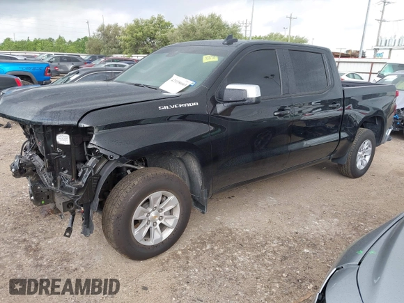 2025 Chevrolet Silverado 1500 LT with VIN 1GCPACED8SZ128090, listed as a IAAI auction lot 42158661 with 5,869 mi miles and . Bid and sale history available at DreamBid. Image 19.