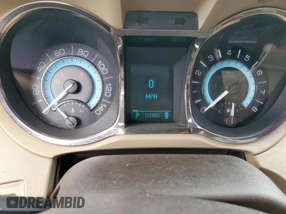 2011 Buick LaCrosse CXL with VIN 1G4GC5ED9BF364444, listed as a Copart auction lot 60605035 with 122,083 mi miles and Salvage title. Bid and sale history available at DreamBid. Image 9.