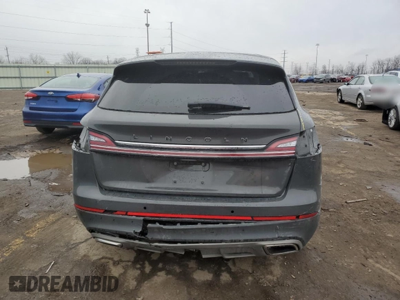 2023 Lincoln Nautilus Black Label z VIN 2LMPJ9JP5PBL25618, wystawiony jako Copart lot #86836234 z przebiegiem 9 783 mil mil oraz Szkoda całkowita • Salvage title. Historia ofert i sprzedaży dostępna na DreamBid. Obrazek 6.
