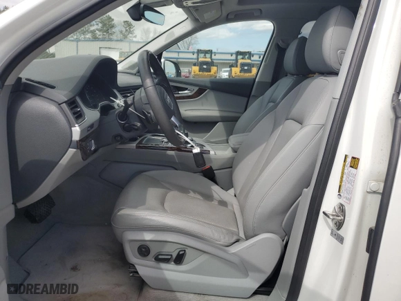 2018 Audi Q7 Premium Plus with VIN WA1LHAF74JD007781, listed as a Copart auction lot 48602205 with 80,430 mi miles and Salvage Title. Bid and sale history available at carsss.com. Image 7.