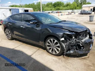 2017 Nissan Maxima SV with VIN 1N4AA6AP6HC433242, listed as a Copart auction lot 58003125 with 142,469 mi miles and Salvage title. Bid and sale history available at DreamBid. Image 4.
