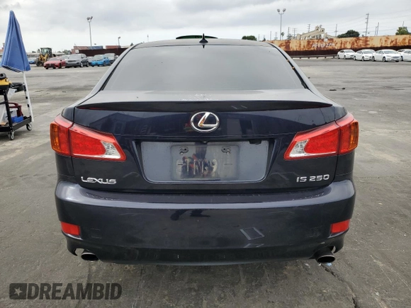 2010 Lexus IS 250 z VIN JTHBF5C21A2095819, wystawiony jako Copart lot #56145095 z przebiegiem 123 172 mil mil oraz Szkoda całkowita • Salvage title. Historia ofert i sprzedaży dostępna na DreamBid. Obrazek 6.