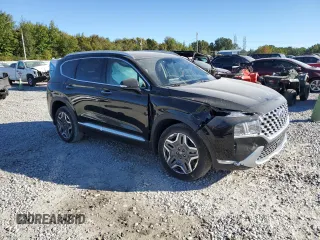 2023 Hyundai Santa Fe Hybrid SEL Premium with VIN 5NMS3DA1XPH013282, listed as a Copart auction lot 75816734 with 39,794 mi miles and Salvage Title. Bid and sale history available at carsss.com. Image 4.