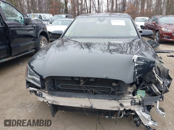 2013 Audi A8 L 3.0L with VIN WAURGAFD4DN013035, listed as a IAAI auction lot 41591570 with 152,859 mi miles. Bid and sale history available at carsss.com. Image 12.