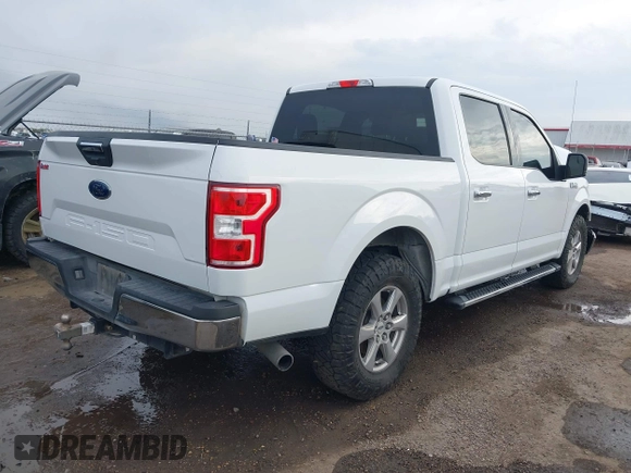 2020 Ford F-150 XL with VIN 1FTEW1C58LFA23674, listed as a IAAI auction lot 41495456 with 81,479 mi miles. Bid and sale history available at carsss.com. Image 4.