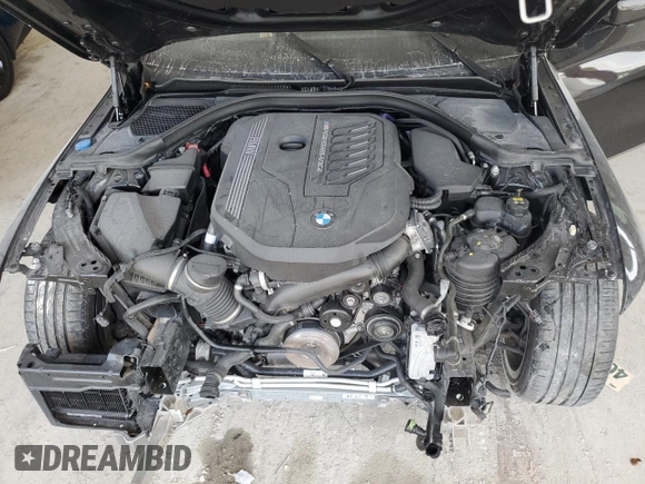 2022 BMW 4 Series M440i with VIN WBA53AT09NCK27186, listed as a Copart auction lot 59896085 with Not provided miles and Non repairable. Bid and sale history available at DreamBid. Image 11.