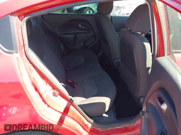 2017 Kia Rio LX with VIN KNADM4A39H6061634, listed as a IAAI auction lot 41839494 with 173,125 mi miles. Bid and sale history available at carsss.com. Image 8.