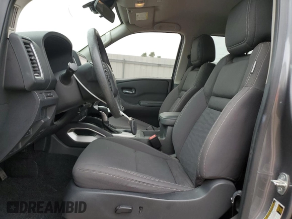 2023 Nissan Frontier Pro-4X with VIN 1N6ED1EK4PN605224, listed as a Copart auction lot 55160985 with 37,422 mi miles and Salvage title. Bid and sale history available at DreamBid. Image 7.