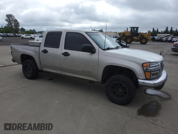 2005 GMC Canyon 1SC SLE Z85 z VIN 1GTCS136558144388, wystawiony jako Copart lot #56937735 z przebiegiem 226 020 mil mil oraz Szkoda całkowita • Salvage title. Historia ofert i sprzedaży dostępna na DreamBid. Obrazek 4.