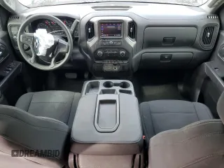 2020 Chevrolet Silverado 1500 Custom with VIN 3GCPWBEF9LG202504, listed as a Copart auction lot 47839525 with 14,233 mi miles and Non Repairable. Bid and sale history available at carsss.com. Image 8.
